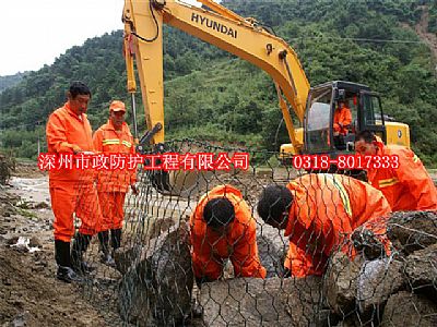 浙江托克托縣格賓網黃河上游治理應用